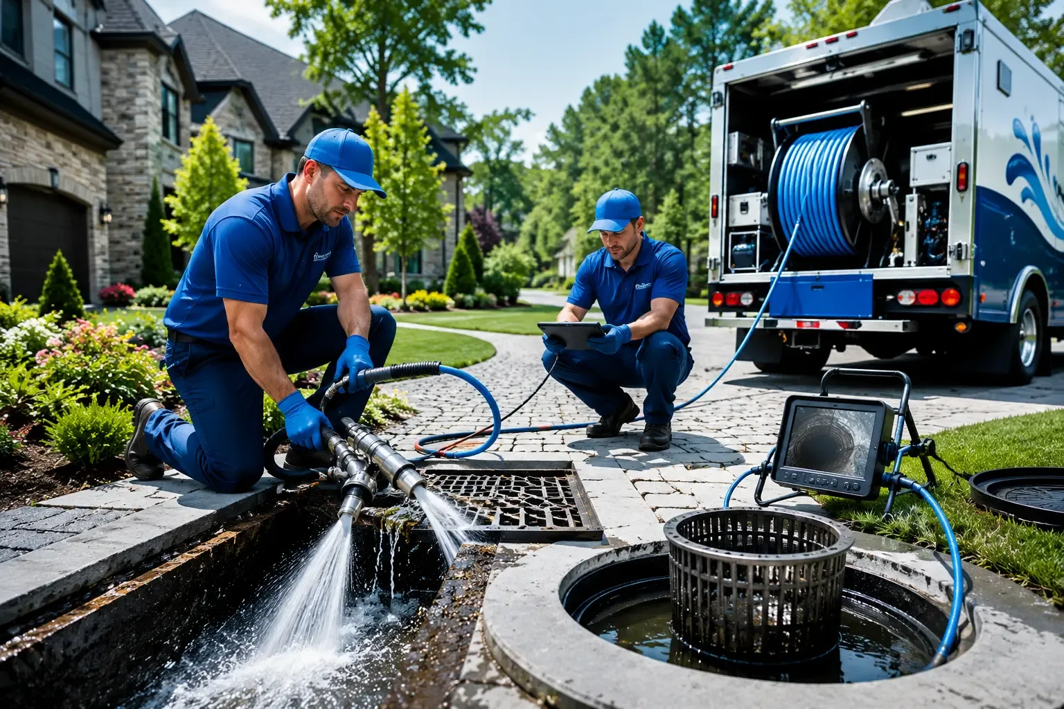 Local outdoor drain cleaning professionals in Brisbane, CA