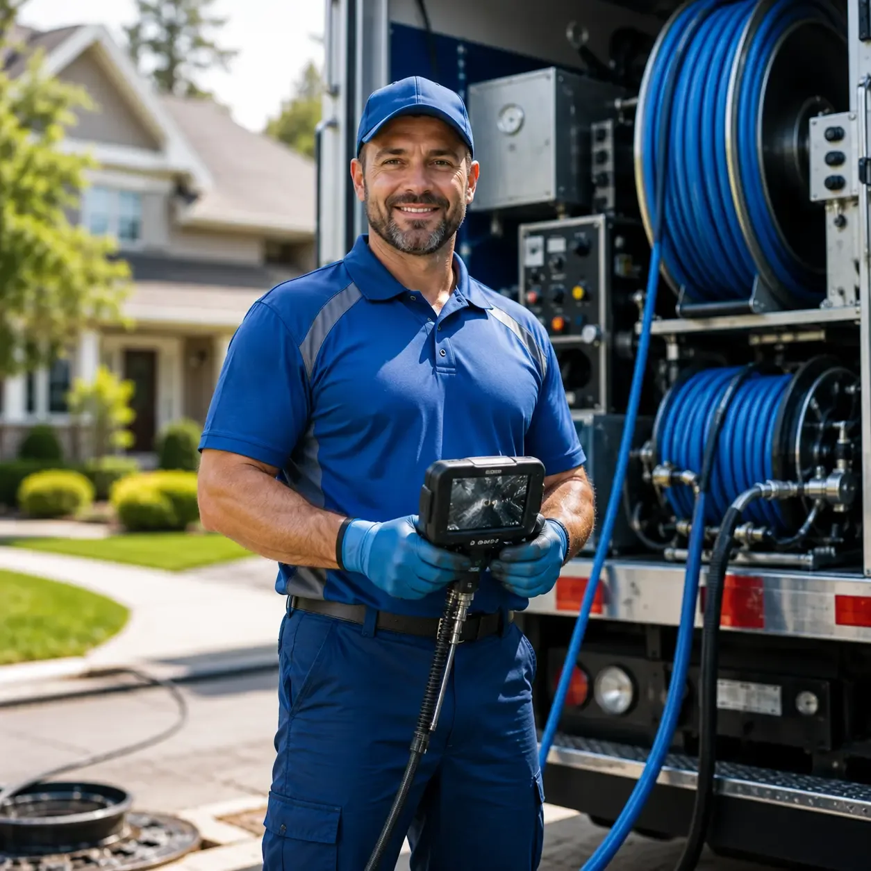 Local outdoor drain cleaning specialists in Brisbane, CA